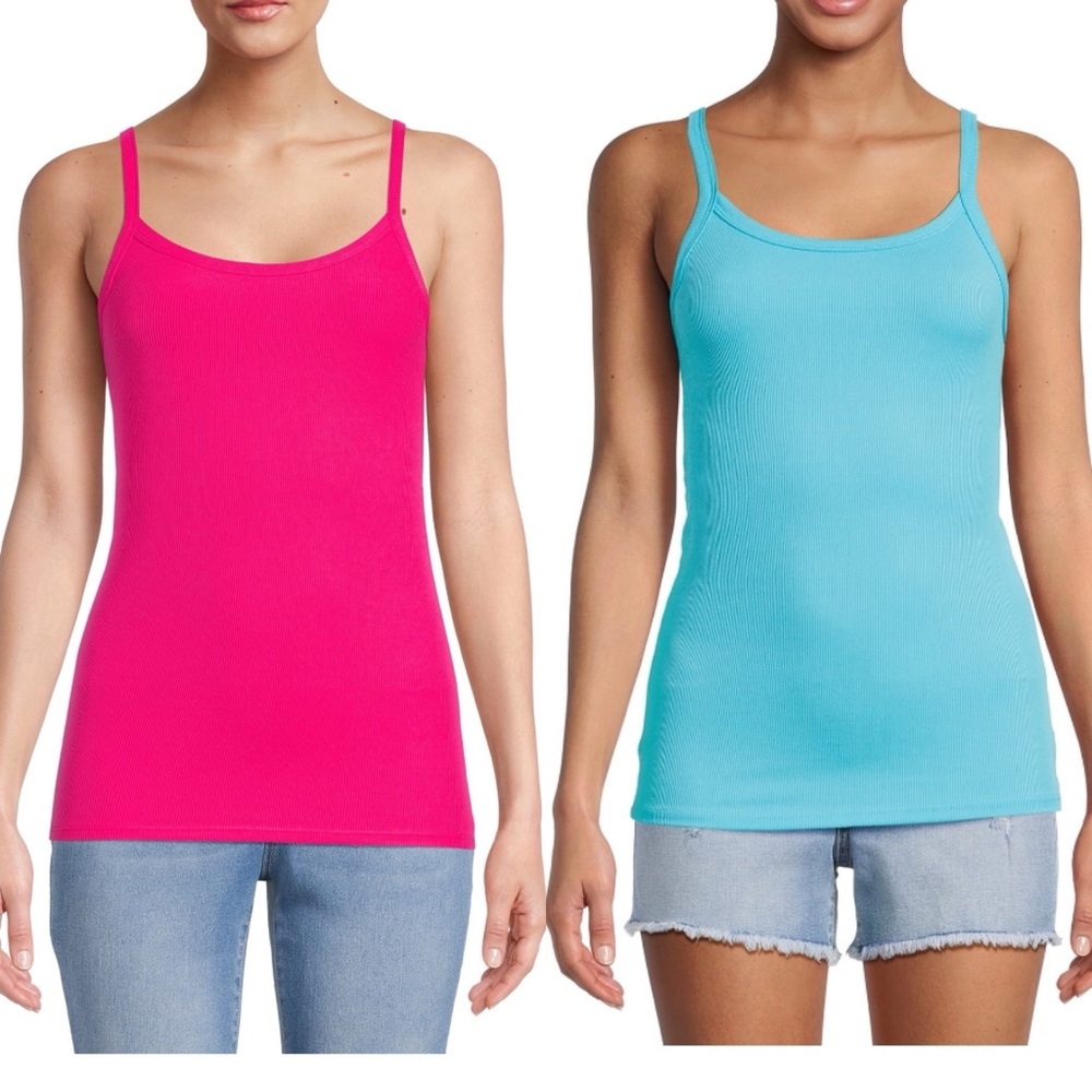 NWOT Bundle of Two No Boundaries Juniors Rib Camis